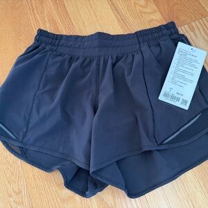 Lululemon Black LR Hotty Hot Shorts